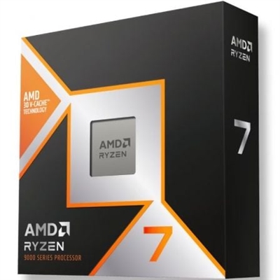 Amd 100-100001973WOF AMD Ryzen 7 9850X3D. Familia de procesador: AMD Ryzen™ 7, Socket de procesador: Zócalo AM5, Litografía del procesador: 4 nm. Canales de memoria: Doble canal, Memoria interna máxima que admite el procesador: 192 GB, Tipos de memoria que admite el procesador: DDR5-SDRAM. Modelo de adaptador gráfico incorporado: AMD Radeon Graphics, Frecuencia base de gráficos incorporada: 2200 MHz. Set de instrucciones soportadas: AES, AVX, AVX 2.0, AVX-512, MMX, SSE, SSE2, SSE3, SSE4.1, SSE4.2, SSE4.x, SSSE3, AMD-V, FMA3. De caché L2: 8000 KB