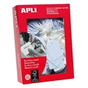 Apli 388 - Etiquetas Colgantes Color Blanco De Tama?O 15 X 24 Mm. Cada Caja Contiene 1.000 Etiquetas 