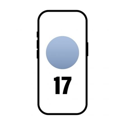 Apple MG6L4QL/A Iphone 17 256Gb Mist Blue - Pulgadas: 6,3; Memoria Interna (Rom): 256 Gb; Dual Sim: Sí; Memoria Interna (Ram): 8 Gb; Modelo: A19; Versión Sistema Operativo: Ios 26