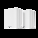 Asustek 90IG0960-MO3C20 - ASUS ZenWiFi BD4 (2-pack EU+UK). Color del producto: Blanco, Tipo de antena: Interno, Tipo
