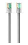 Belkin A3L981BT01M-H-S - Cat6 Cable Red 1M Gris - Tipo Conector A: Rj-45; Tipo Conector B: Rj-45; Longitud: 1 Mt; N