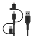 Belkin CAC001BT1MBK - Universal Charging Cable 1M Black - Tipología: Cable Conexión; Tipología Conector A: Usb-A