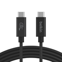 Belkin INZ004BT2MBK - Belkin INZ004BT2MBK. Longitud de cable: 2 m. Conector 1: USB C, Conector 2: USB C, Versión