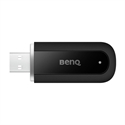 Benq 5A.F8Y28.DE1 - BenQ WD02AT - Adaptador de red - USB 2.0 - 802.11ax, Bluetooth 5.2 - negro