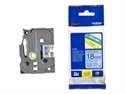 Brother TZe541 - Brother Cinta Laminada Azul/Negro 18Mm 8M