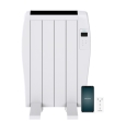 Cecotec 05372 - Emisor térmico con 4 elementos y 600 W, control por Wi-Fi, pantalla LED, mando adistancia,