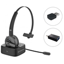 Conceptronic POLONA03BDA - Conceptronic Polona03bda Bluetooth Mono Headset With Charging Dock  Usb Audio Adapter Nois