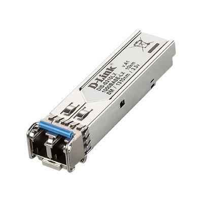 D-Link DIS-S310LX D-Link DIS S310LX - Módulo de transceptor SFP (mini-GBIC) - 1GbE - 1000Base-LX - modo simple LC - hasta 10 km
