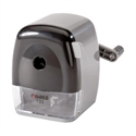 Dahle 00133-21281 - Sacapuntas De Manivela Simple Para Lapices De Hasta 115 Mm Con Deposito De Plastico Extrai