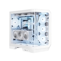 Darkflash DC-DY570-W-ES1 - TORRE DARKFLASH DY570 BLANCA ATX DOBLE CAMARA CRISTAL CURVO 4 FANS ARGB PWM