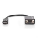 Digitus-By-Assmann AK-340403-001-S - Cable Adaptador Displayport Dp - Hd15 M/H 0 15 M Con Bloqueo Compatible Con Dp 1.2 Ce Sw -