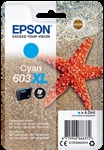 Epson C13T03A24020 - Epson 603XL - 4 ml - XL - cián - original - blíster con alarmas de RF/acústica - cartucho 