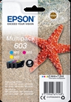 Epson C13T03U54020 - Epson 603 Multipack - Paquete de 3 - amarillo, cián, magenta - original - blíster con alar