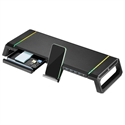 Ewent EW1268 - 4 Puertos USB3.0 e Iluminación RGBEl soporte de ordenador para monitor de escritorio dispo