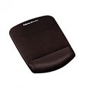 Fellowes 9252003 - Alfombrilla Fellowes Para Raton Plush Touch Foam Negro - Reposamanos: Sí; Color: Negro; Ma