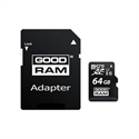 Goodram M1AA-0640R12 - 64Gb Micro Card Cl 10 Uhs I + Ad - Tipología: Micro Sd Xc; Capacidad: 64 Gb; Velocidad De 