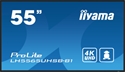 Iiyama LH5565UHSB-B1 - iiyama LH5565UHSB-B1. Diseño de producto: Diseño de quiosco. Diagonal de la pantalla: 138,