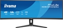 Iiyama XCB4594DQSU-B1 - Monitor curvo ultra panorámicode 45 pulgadas con resoluciónDual QHD y soporte ajustable en