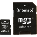 Intenso 3423492 - 256Gb Microsd Uhs-I Class 10 + Adp - Tipología: Micro Sd Xc; Capacidad: 256 Gb; Velocidad 