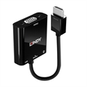 Lindy 38285 - Hdmi To Vga  Audio Converter - Tipo Conector Externo: Hdmi; Formato Conector Externo: Mach