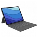 Logitech 920-010211 - Logitech Combo Touch - Caja de teclado y folio - con panel táctil - luz trasera - Apple Sm