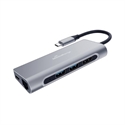 Mediarange MRCS510 - HUB MEDIARANGE USB-C 7EN1 2XUSB 3.2 1XHDMI 1XRJ45 1XSD 1XUSB-C