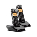 Motorola 107S1202BLACK - Dect Motorola Serie S12 Duo Negro - Inalámbrico: Sí; Manos Libres: Sí; Soporte Voip: No; N