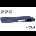 Netgear GS716TP-100EUS - Prosafe Smart Switch 16 Puertos Gigabit Cobre Poe+ (180W) 2 Slot Sfp - 