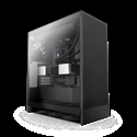 Nzxt CM-H72FB-01 - NZXT H7 Flow. Factor de forma: Midi Tower, Tipo: PC, Color del producto: Negro. Ventilador