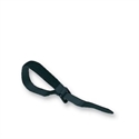 Panduit HLC3S-X0 - Hook And Loop Tie 12 Inches Long (305 Mm) 0.75 Inch Wide (19.1 Mm) Black Cinch Ring Provid