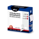 Plico 13330 - Cinta De Cierre Autoadhesiva De Color Blanco Con Medidas 20 Mm X 10 M.