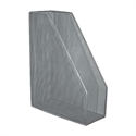 Poessa 317378 - Revistero Metalico De Rejilla 10X295X215Cm Cromado.