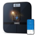 Renpho PEU-R-A020-BK - RENPHO ELIS SOLAR 2 - SMART BODY SCALE - ITO - BLE - 11X11X0.9 INCH - BLACK