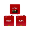 Rode WIGOGEN3RED - MICROFONO RODE WIRELESS GO III RED USB-C TRS 20Hz OMNIDIRECTIONAL ALCANCE 260M