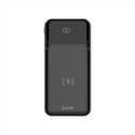 Savio SAVBA-09 - POWERBANK SAVIO BA-09 10000MAH QI CHARGING BLACK 37 WH QUICK CHARGE POWER DELIVERY PANTALL