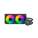 Savio SAVGCOVELOX240MM - DISIPADOR REF LIQUIDA SAVIO VELOX 240MM ARGB 2XVENT 120MM MULTISOCKET 2750RPM