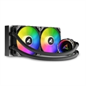 Sharkoon 4044951038008 - Con su radiador de 240 mm, el S80 RGB es un sistema compacto de refrigeración por agua tod