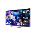 Smart 43QG02V2 - TELEVISIÃ“N QLED SMART TECH UHD 43  43QG02V GOOGLE TV GOOGLE TV 4K DOLBI AUDIO CHROMECAST 
