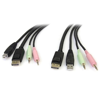 Startech DP4N1USB6 