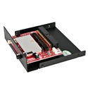 Startech 35BAYCF2IDE - StarTech.com Lector de Tarjetas de Memoria Compact Flash de Bahía de 3,5 Pulgadas - Adapta