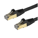 Startech 6ASPAT3MBK - StarTech.com 3m CAT6A Ethernet Cable, 10 Gigabit Shielded Snagless RJ45 100W PoE Patch Cor
