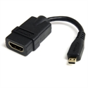 Startech HDADFM5IN - StarTech.com Cable de 12cm Adaptador HDMI de alta velocidad - HDMI a Micro HDMI - Hembra a