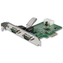 Startech PEX2S953LP - Startech Tarjeta PCIe Serie de 2 Puertos RS232 con UART 16950 - PCI Express Serial - 921,4