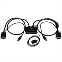 Startech SV211USB - Cable Switch Kvm 2X Vga Usb - N° Max Ordenadores/Servidores: 2; Vga: Sí; Ps/2 Raton: No; P