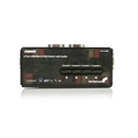 Startech SV411KUSB - StarTech.com Juego de Conmutador Switch KVM 4 Puertos Vídeo VGA USB 2.0 con Cables y Audio