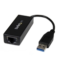 Startech USB31000S - Startech Adaptador Tarjeta de Red Externa NIC USB 3.0 a 1Gbps Gigabit Ethernet 1 Puerto - 
