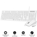 Subblim SUBKBC-CSSK02 - Combo Business Slim Silencioso Con Cable Usb B