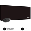 Subblim SUBMP-03HP001 - Harmony Pack Mousepad Xl + Wireless Mouse Black