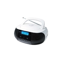 Sunstech CRUSM400WT - Radio CD portátil con sintonizador FM PLL para que puedas sacarle el mejor partido a toda 