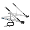 Targus AWU100205GL - Targus Portable Stand With Integrated Hub (Usb-A) - Número Puertos Usb: 4; Idóneo Para Mon